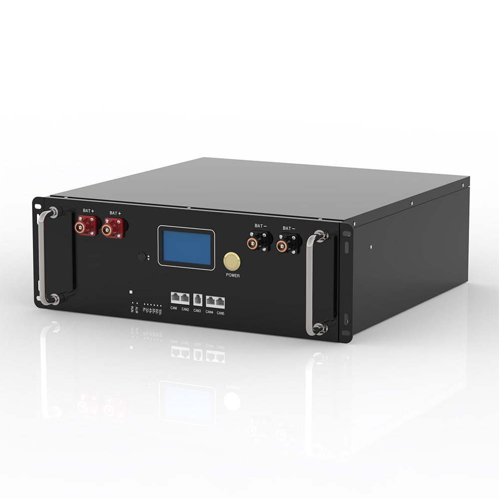 5D TECH 51.2V 100Ah 5.12kWh LiFePO4 Rack-Mount Lithium Battery for Solar Energy Storage
