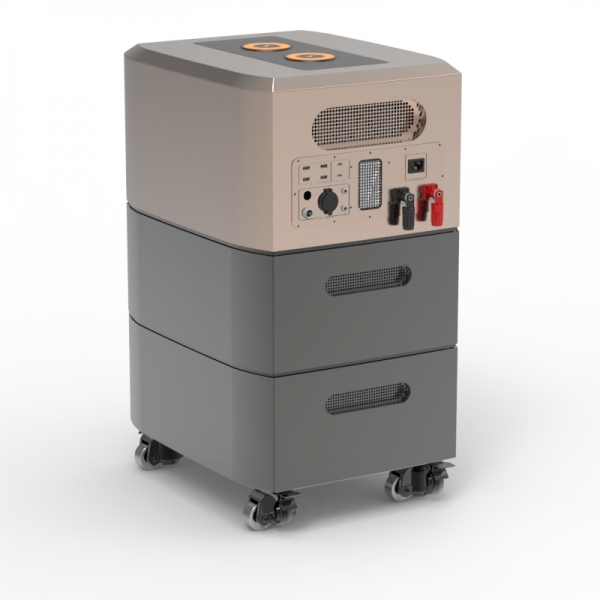 10kWh Stacked Energy Storage System with 5KW Hybrid Inverter | All-in-One Lithium ESS