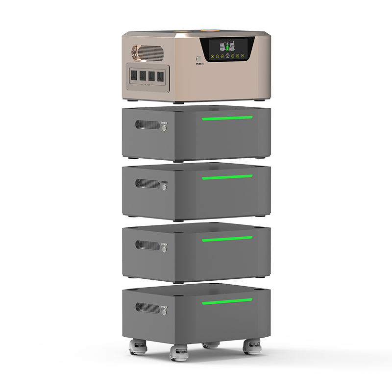 Stackable LiFePO4 Battery 51.2V 400Ah 20kWh Energy Storage System