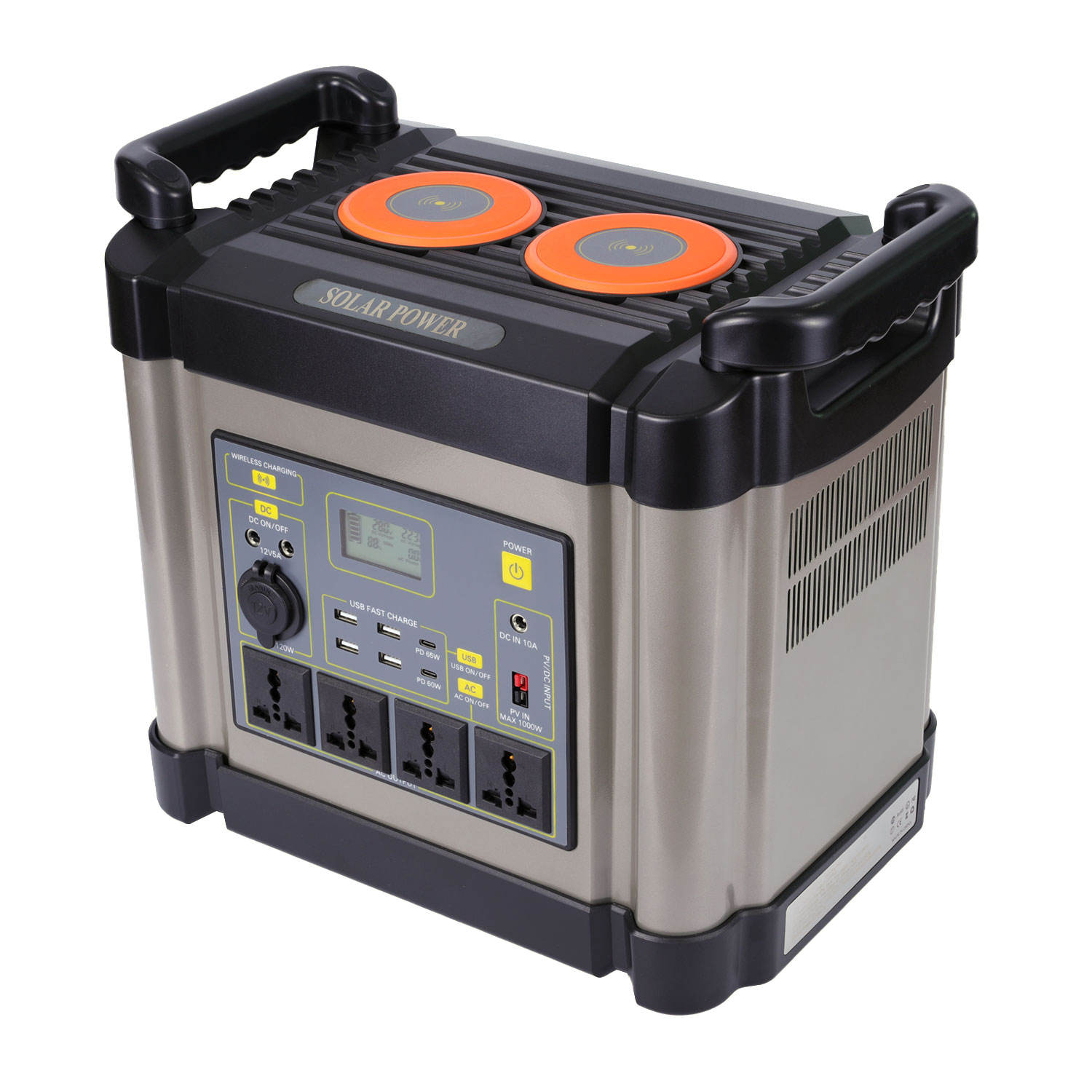 2000W Solar Power Generator Portable Power Station